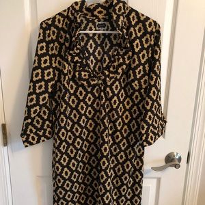 Black and Tan tunic